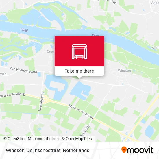 Winssen, Deijnschestraat map