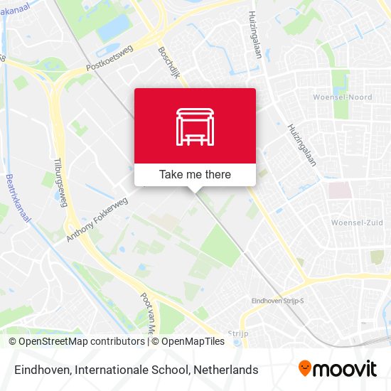 Eindhoven, Internationale School map