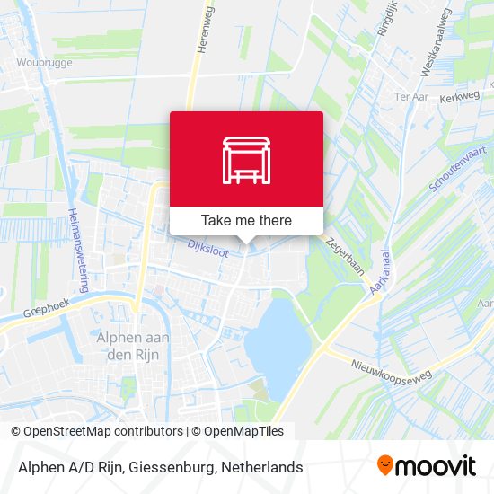 Alphen A/D Rijn, Giessenburg map