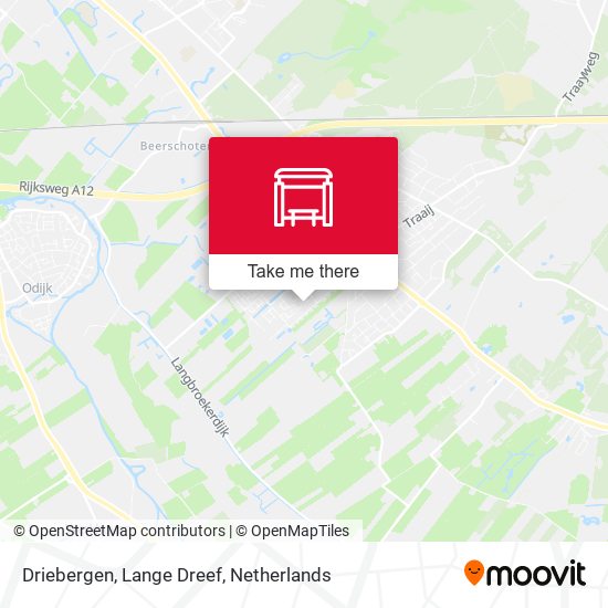 Driebergen, Lange Dreef map