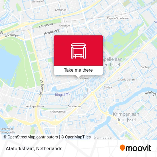 Atatürkstraat map