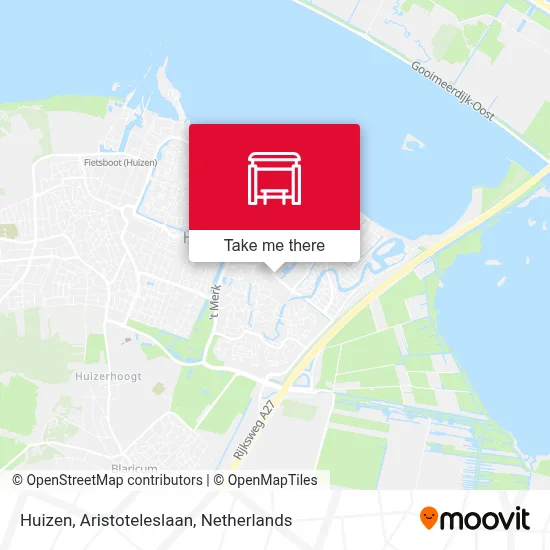 Huizen, Aristoteleslaan map