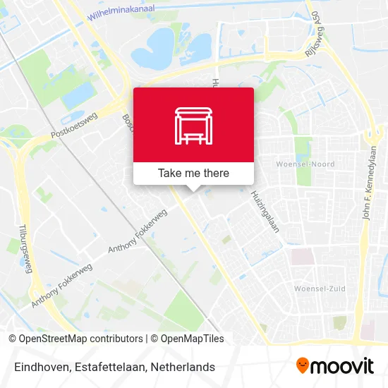 Eindhoven, Estafettelaan map