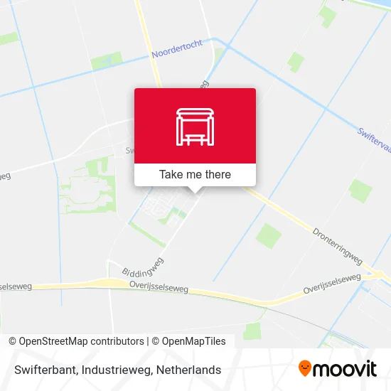 Swifterbant, Industrieweg map