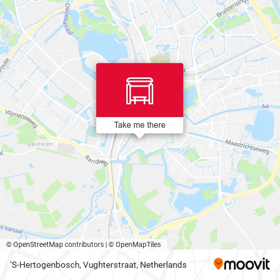 'S-Hertogenbosch, Vughterstraat map