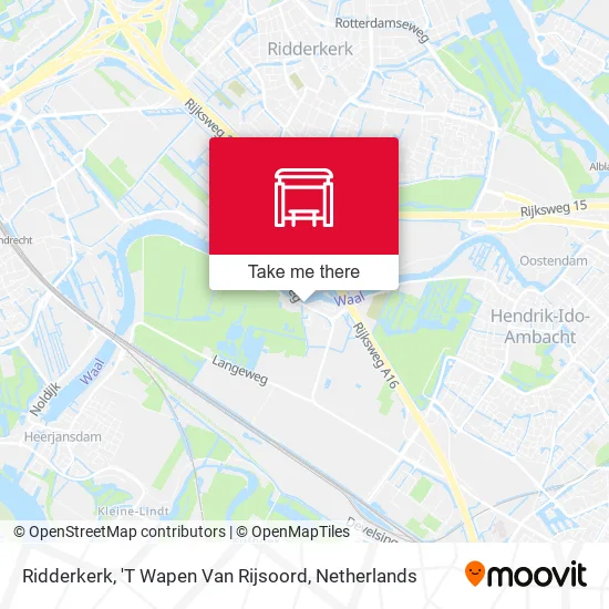 Ridderkerk, 'T Wapen Van Rijsoord map