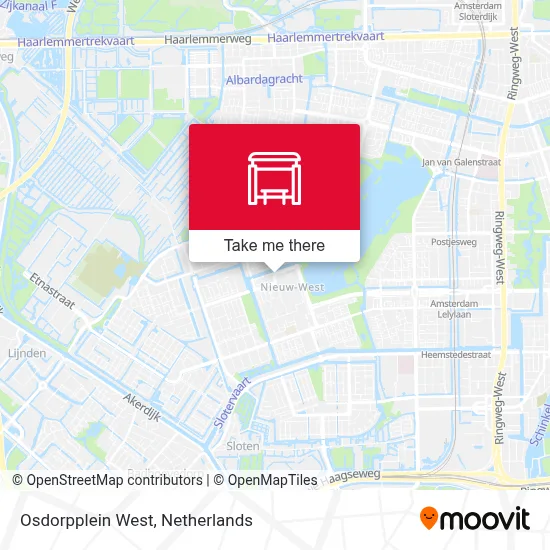 Osdorpplein West map