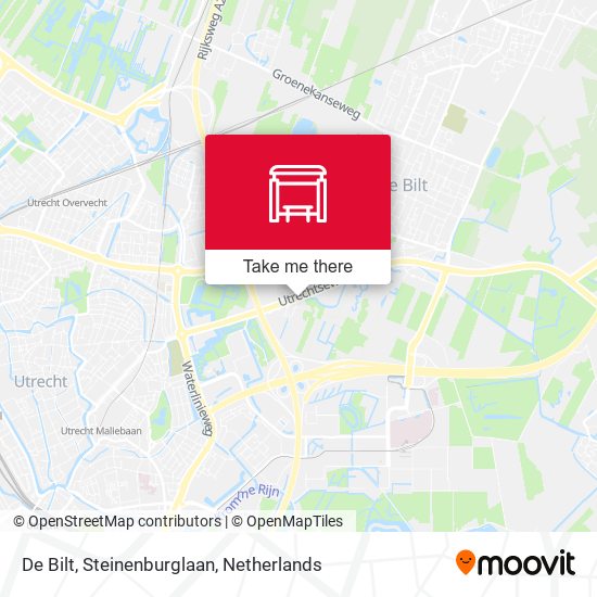 De Bilt, Steinenburglaan map