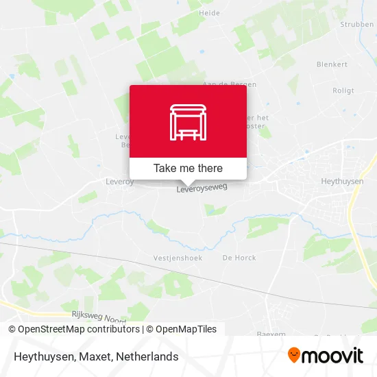 Heythuysen, Maxet map