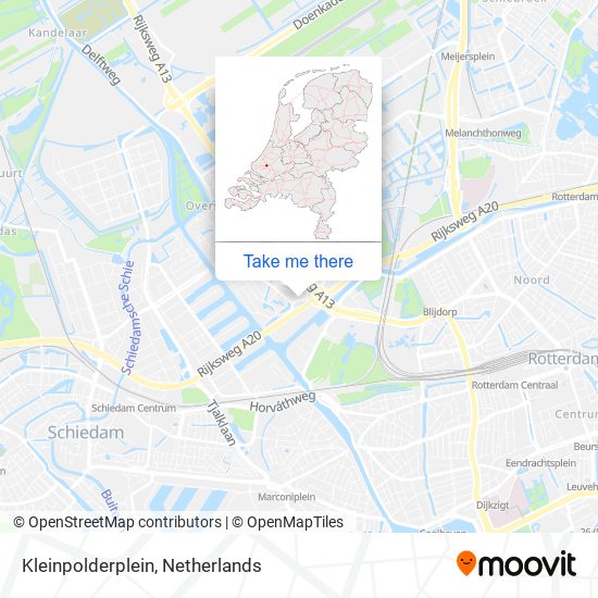 Kleinpolderplein map