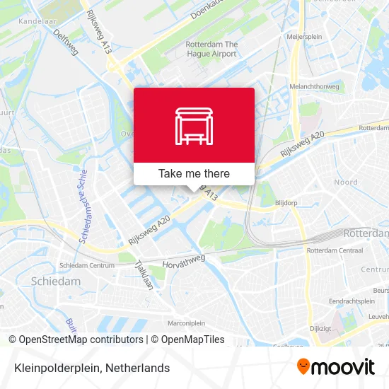 Kleinpolderplein map