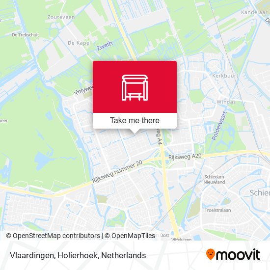 Vlaardingen, Holierhoek map