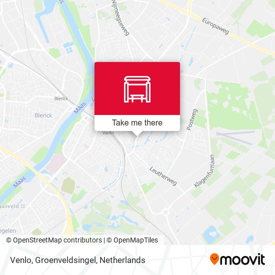 Venlo, Groenveldsingel map