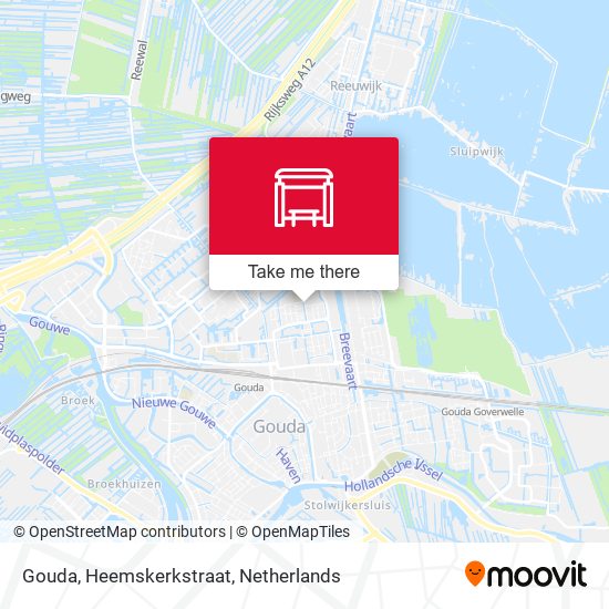 Gouda, Heemskerkstraat map