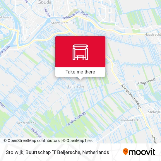 Stolwijk, Buurtschap 'T Beijersche map