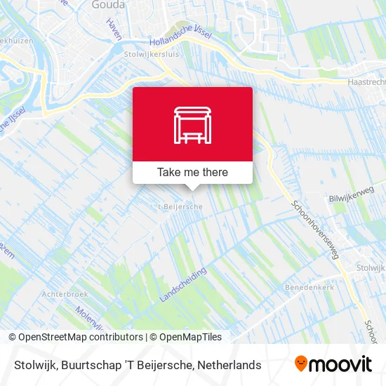 Stolwijk, Buurtschap 'T Beijersche map