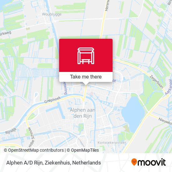 Alphen A/D Rijn, Ziekenhuis map