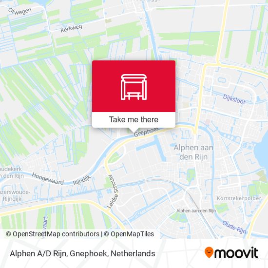 Alphen A/D Rijn, Gnephoek map