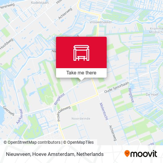 Nieuwveen, Hoeve Amsterdam map