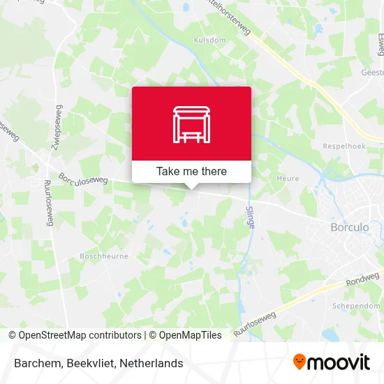 Barchem, Beekvliet map