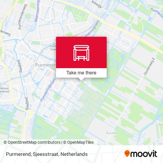 Purmerend, Sjeesstraat map
