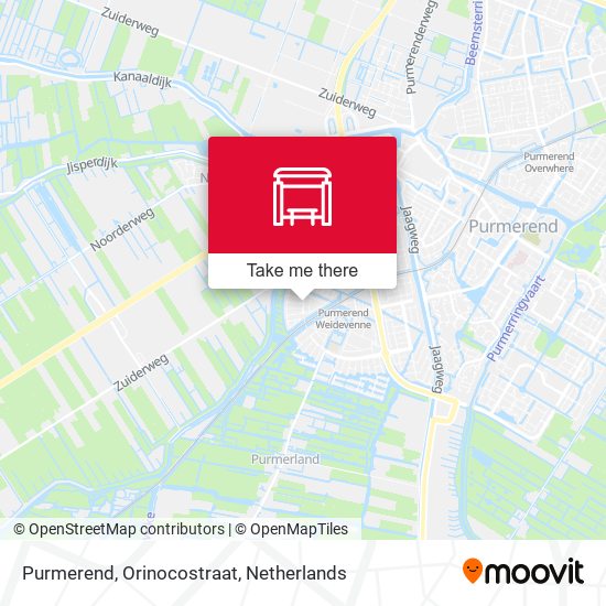 Purmerend, Orinocostraat map