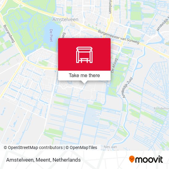 Amstelveen, Meent map