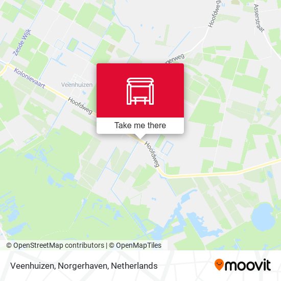 Veenhuizen, Norgerhaven map