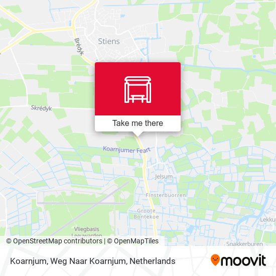 Koarnjum, Weg Naar Koarnjum map