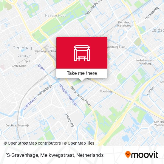 'S-Gravenhage, Melkwegstraat map