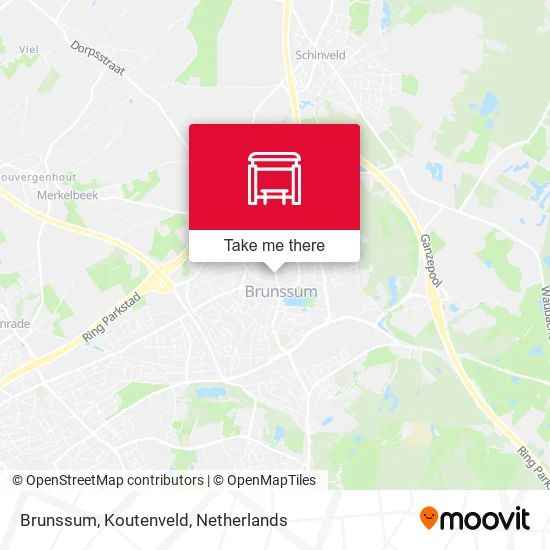 Brunssum, Koutenveld map