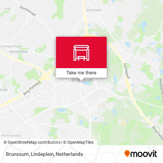 Brunssum, Lindeplein map
