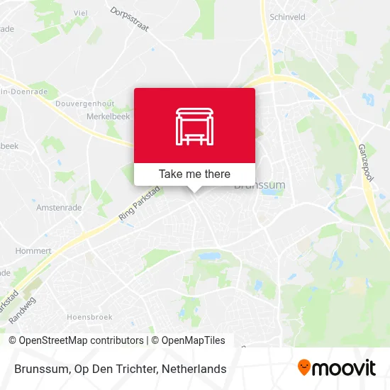 Brunssum, Op Den Trichter map