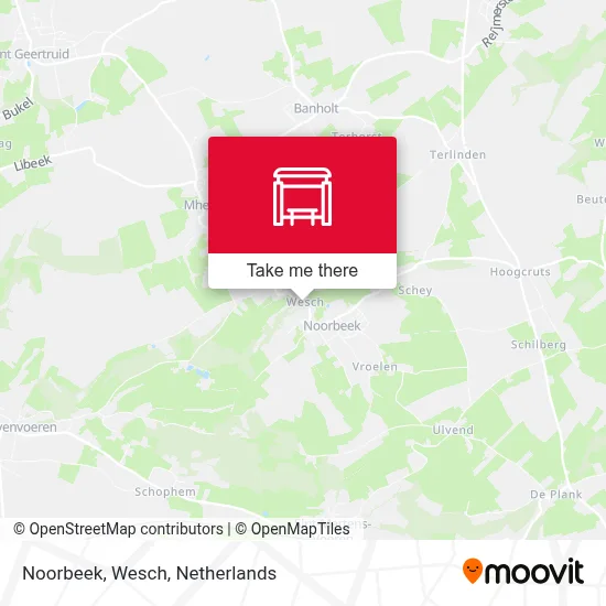 Noorbeek, Wesch Karte