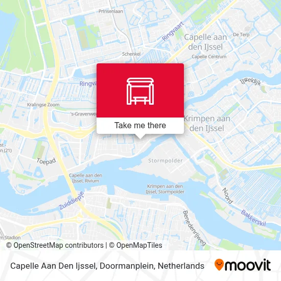Capelle Aan Den Ijssel, Doormanplein map