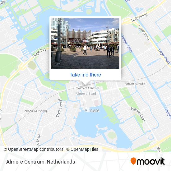 Almere Centrum map