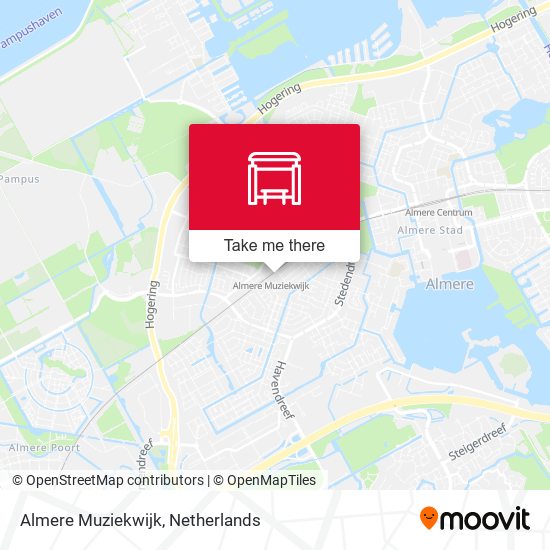 Almere Muziekwijk map