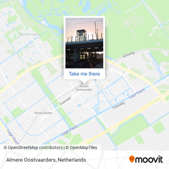 Almere Oostvaarders map