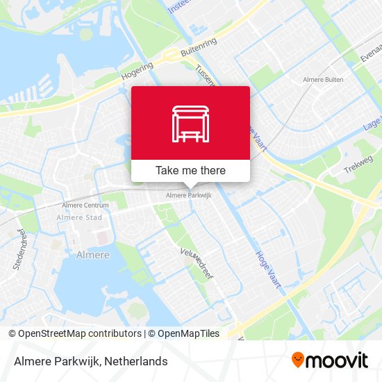 Almere Parkwijk map
