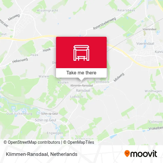 Klimmen-Ransdaal map