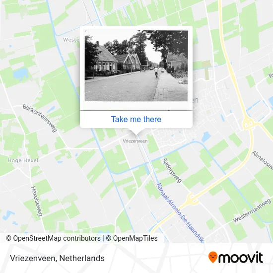 Vriezenveen map