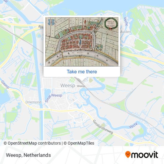 Weesp map