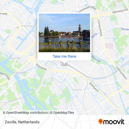 Zwolle Karte