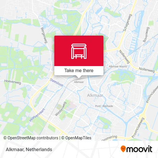 Alkmaar map