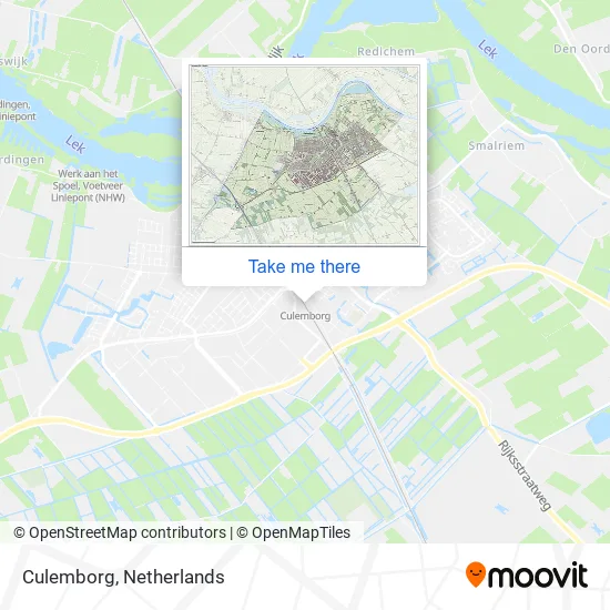 Culemborg map