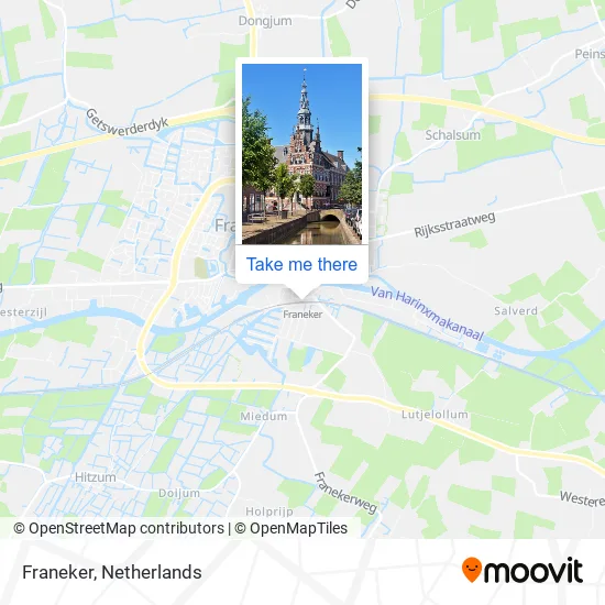 Franeker map