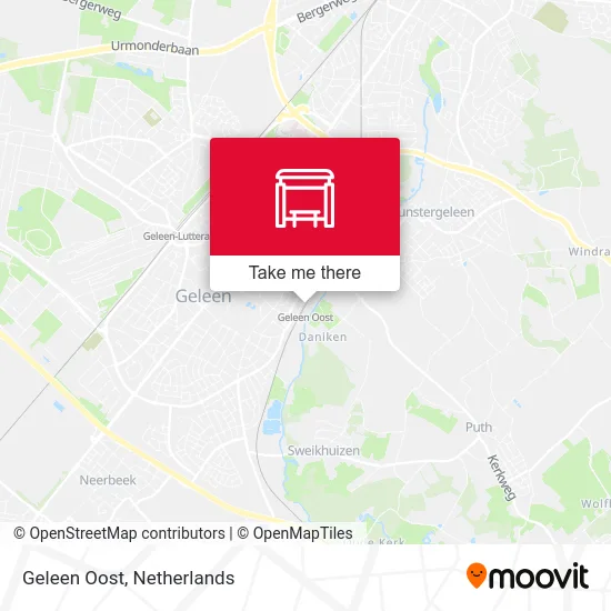 Geleen Oost map
