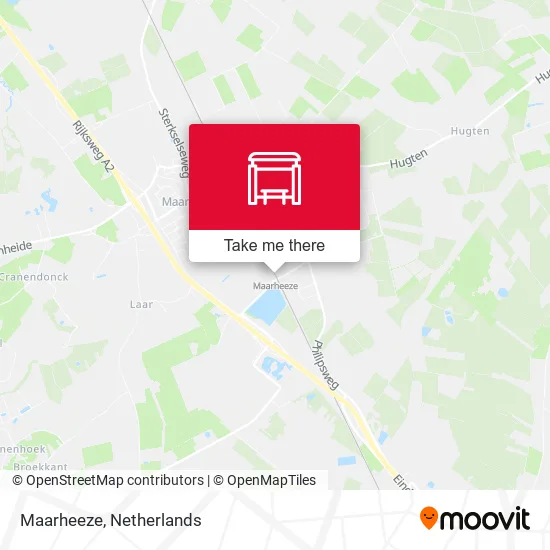 Maarheeze map
