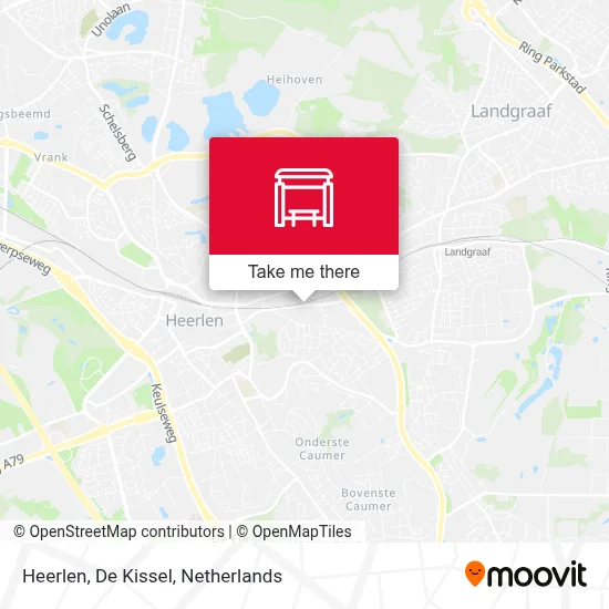 Heerlen, De Kissel Karte