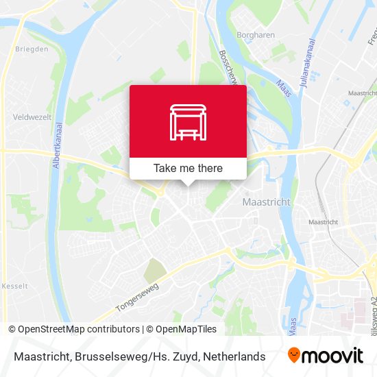 Maastricht, Brusselseweg / Hs. Zuyd map